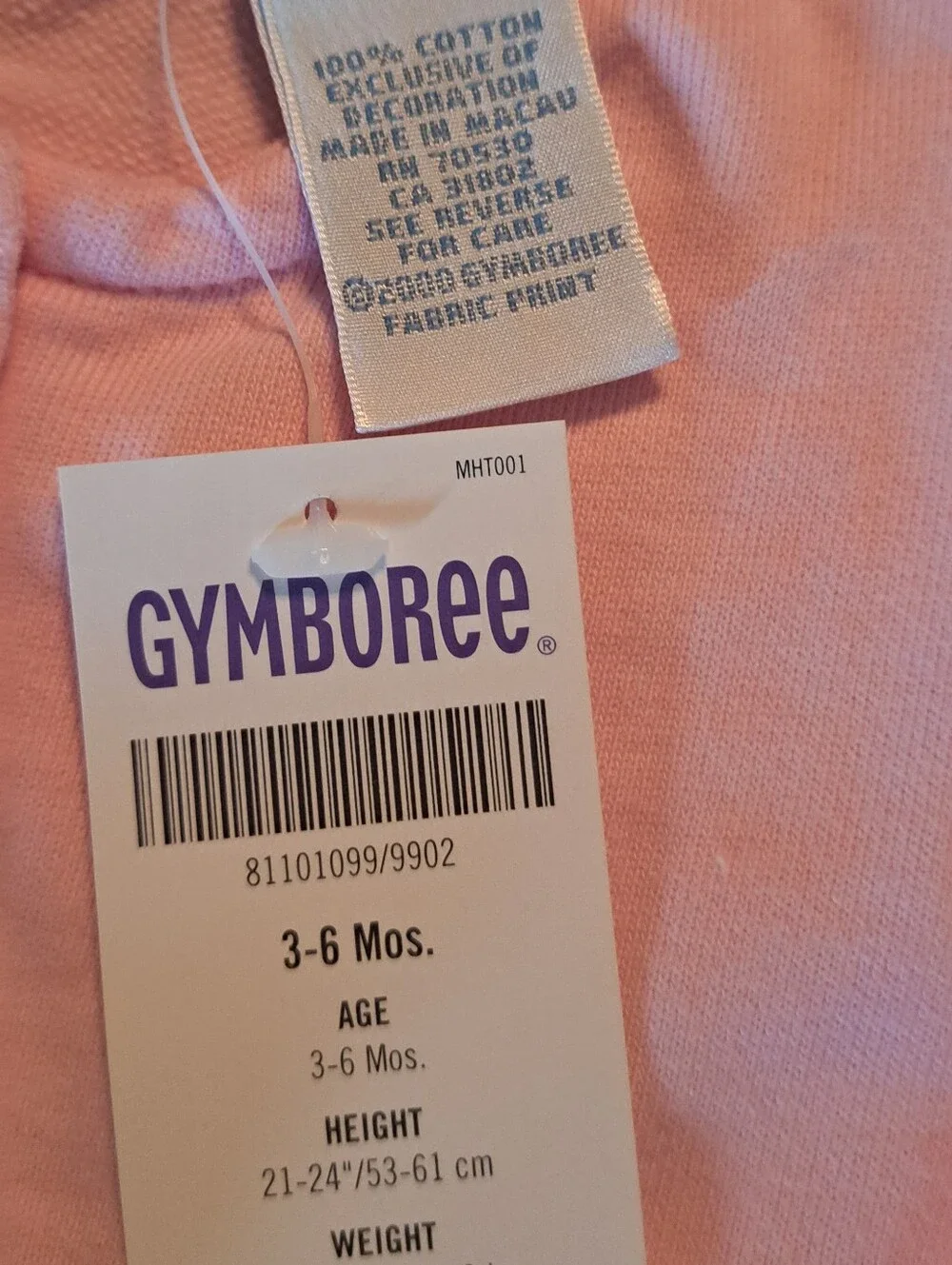 Vintage Gymboree 2000 Ladybug Baby Blanket & Matching Outfit